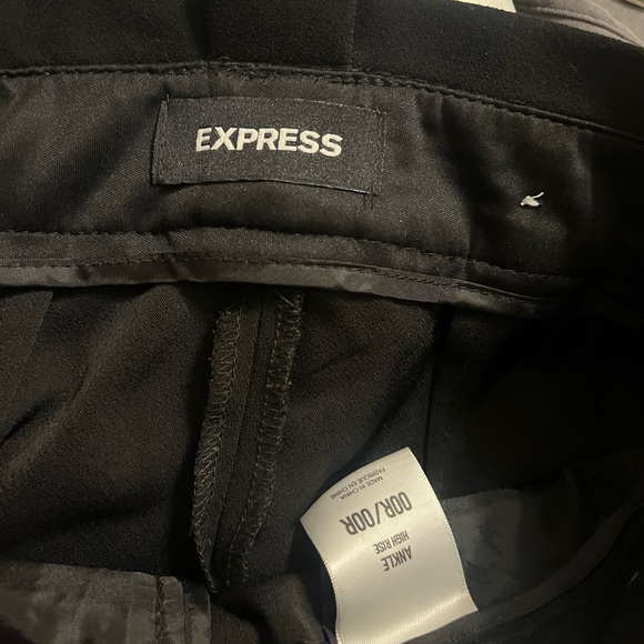 Express Ankle High Rise Slacks 🌵00R - Picture 4 of 7